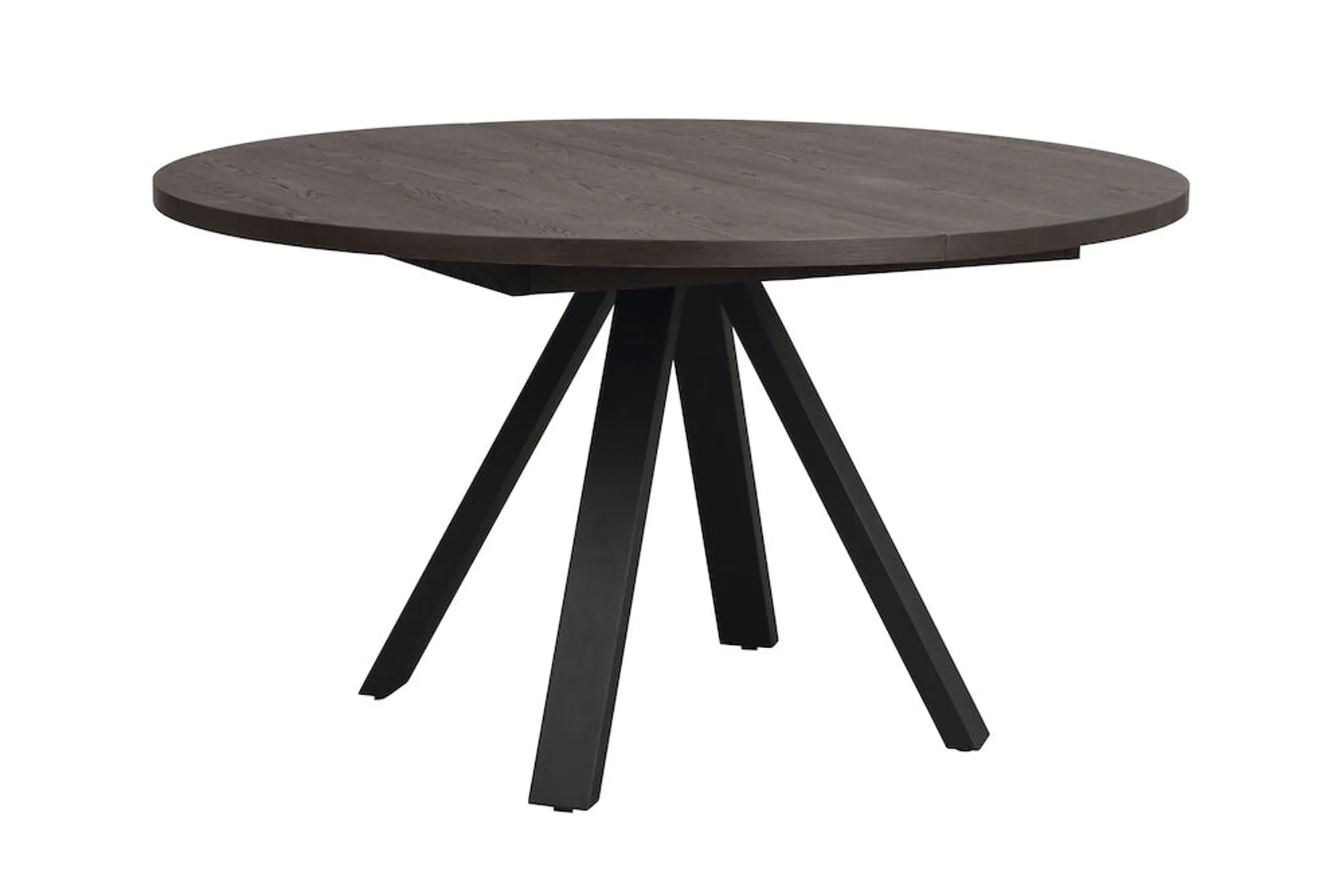 121127_Maddock_round_diningtable_135_darkbrown_oak_black_NY