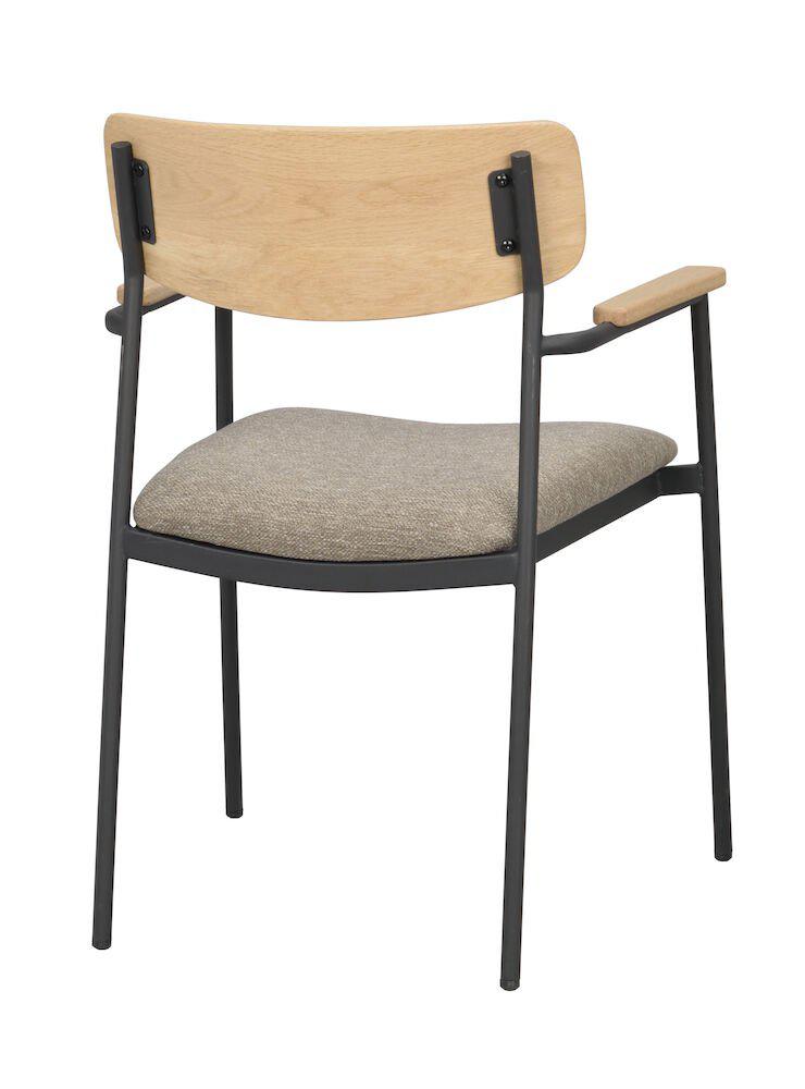 123082_d_Maymont_armchair_oak_dark_beige_black_stackable