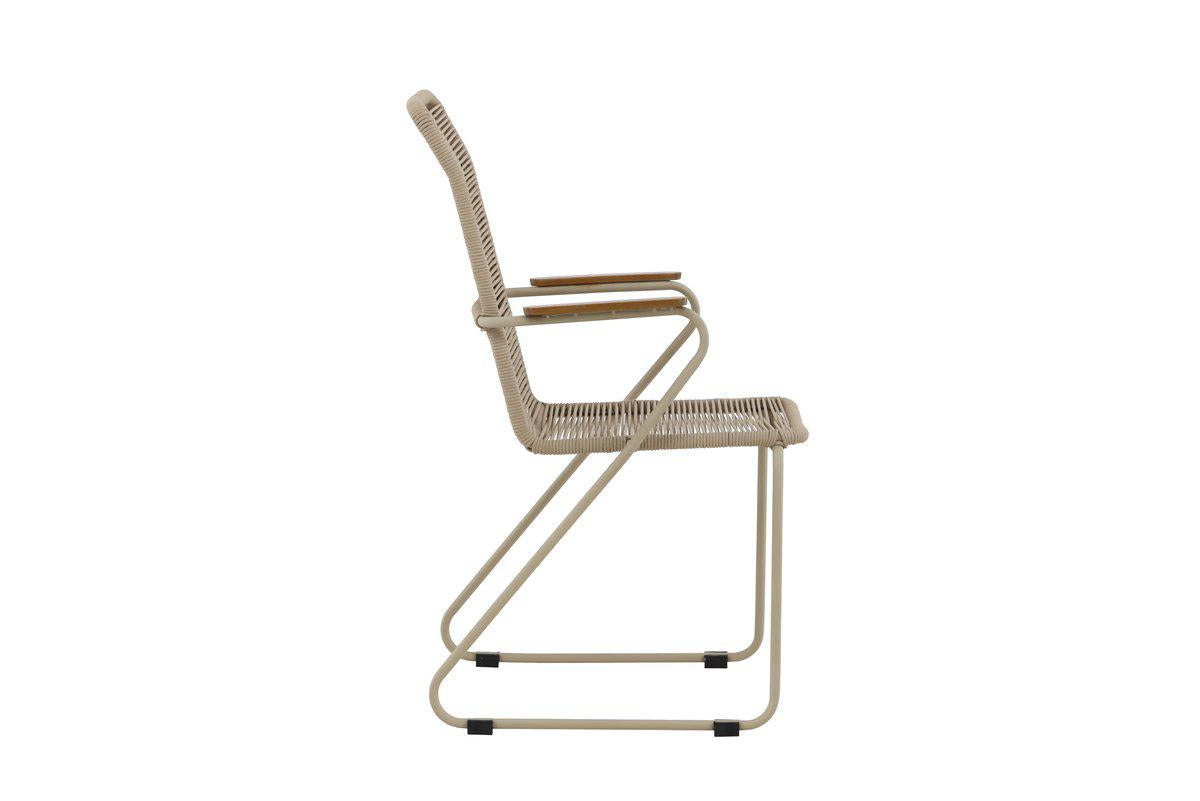 Bois utestol beige 1