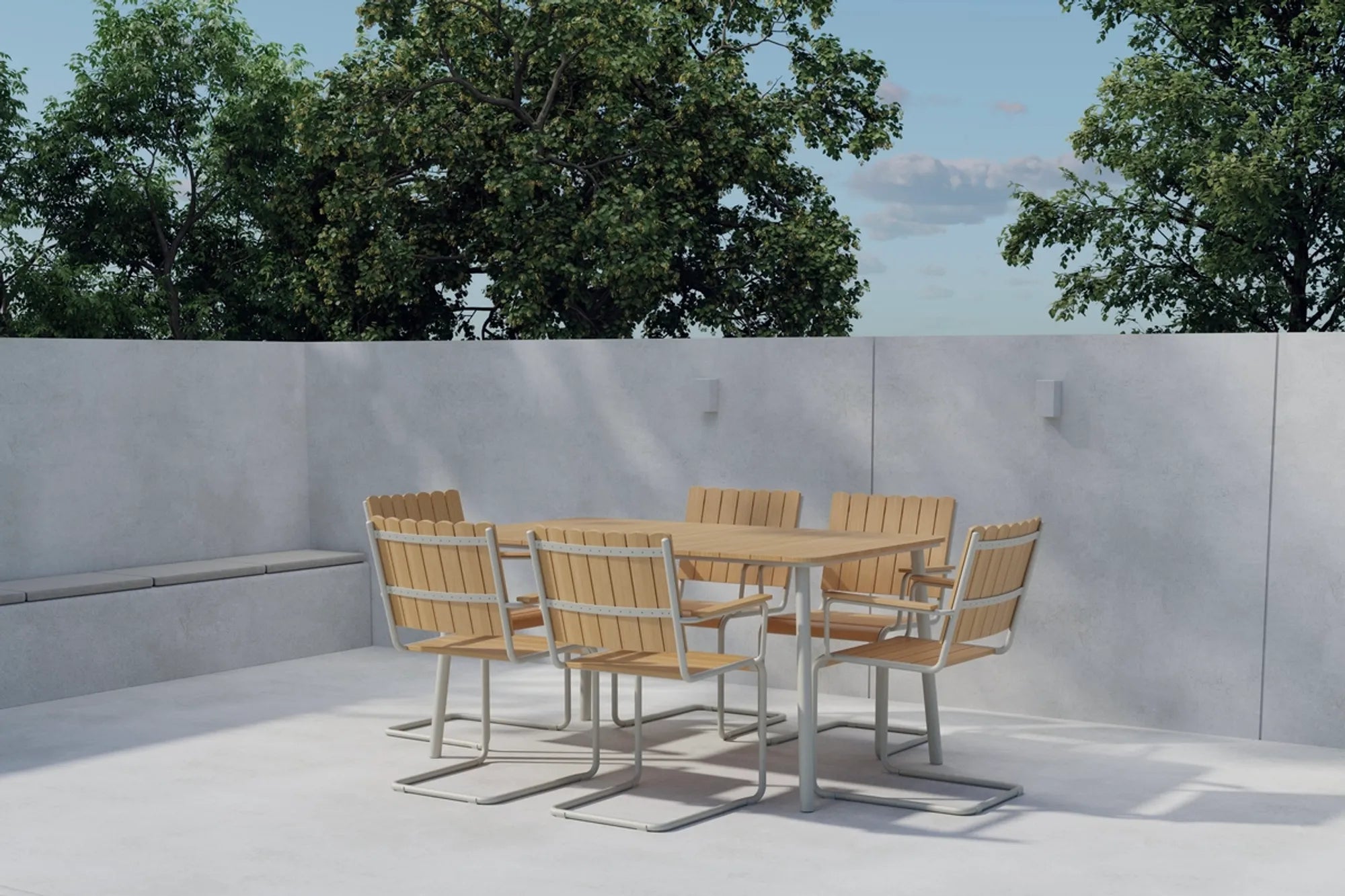 Holmsund matgrupp beige