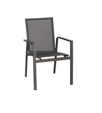 Leeds karmstol svart