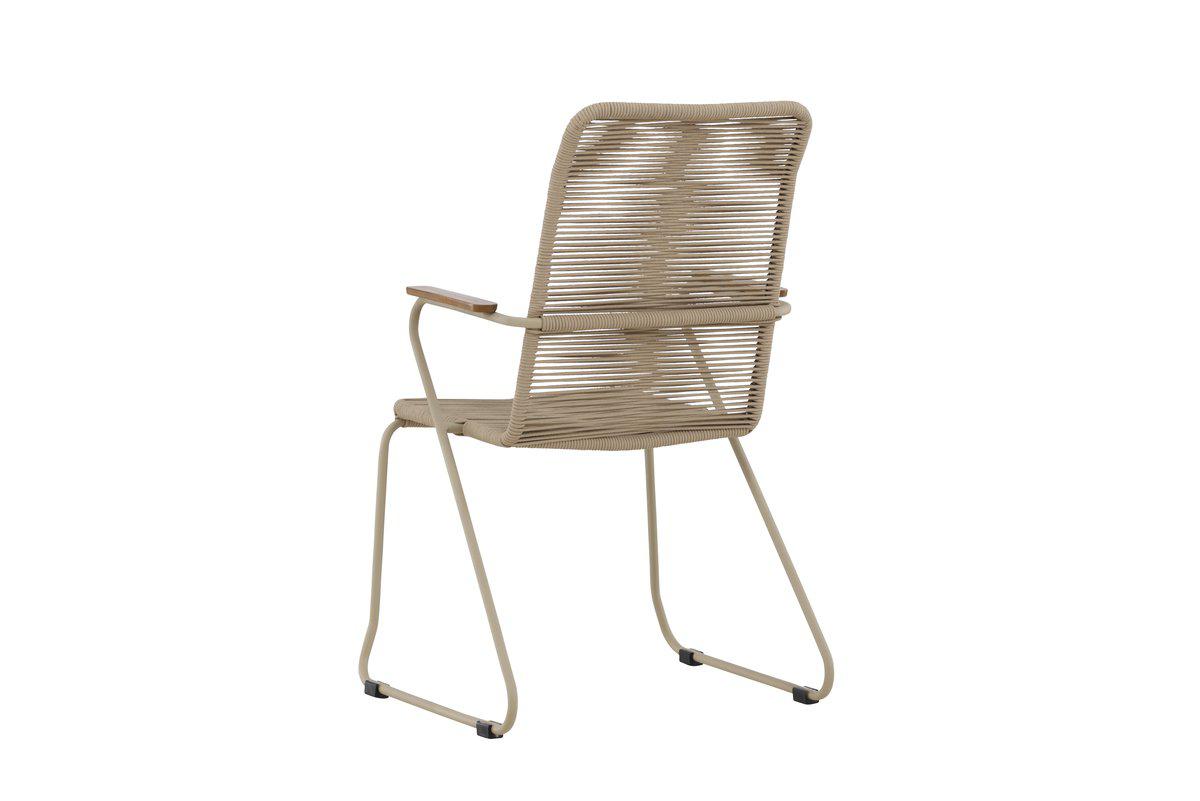Bois utestol beige 2